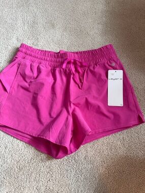 Layer 8 brand women’s shorts pink M NWT